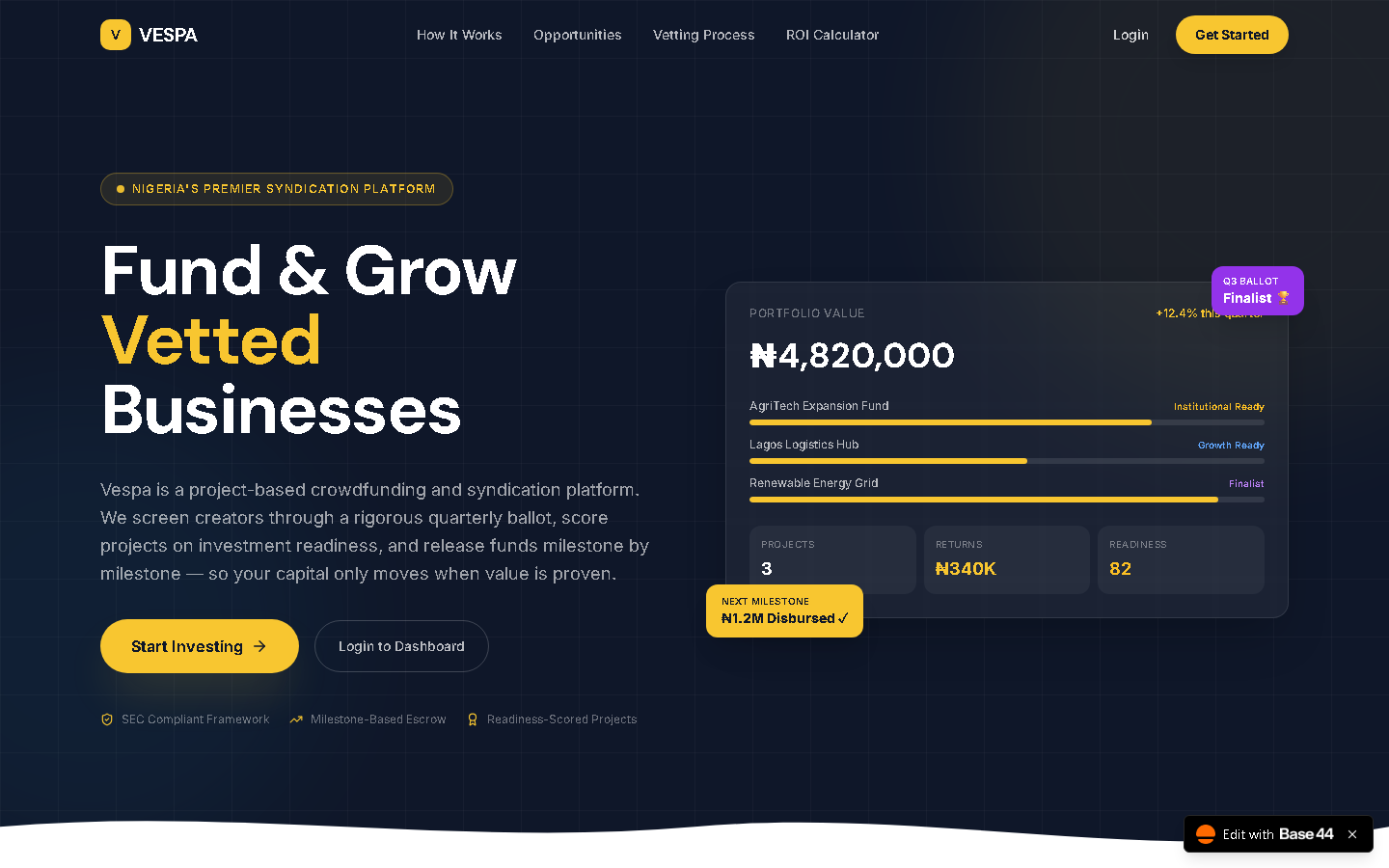 Vespaa — On-demand urban courier dispatch system